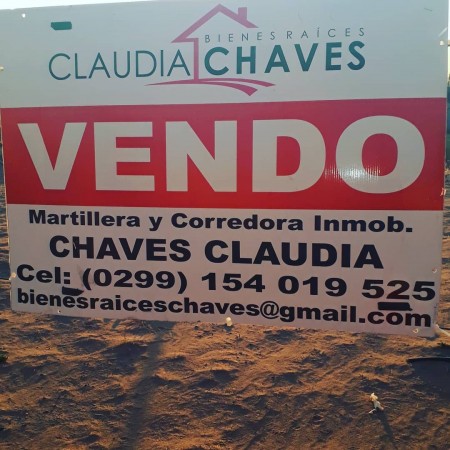 CH CLAUDIA BIENES RAICES VENDE LOTE ESQUINA 200M2 EN BARRIO MELIPAL NQN