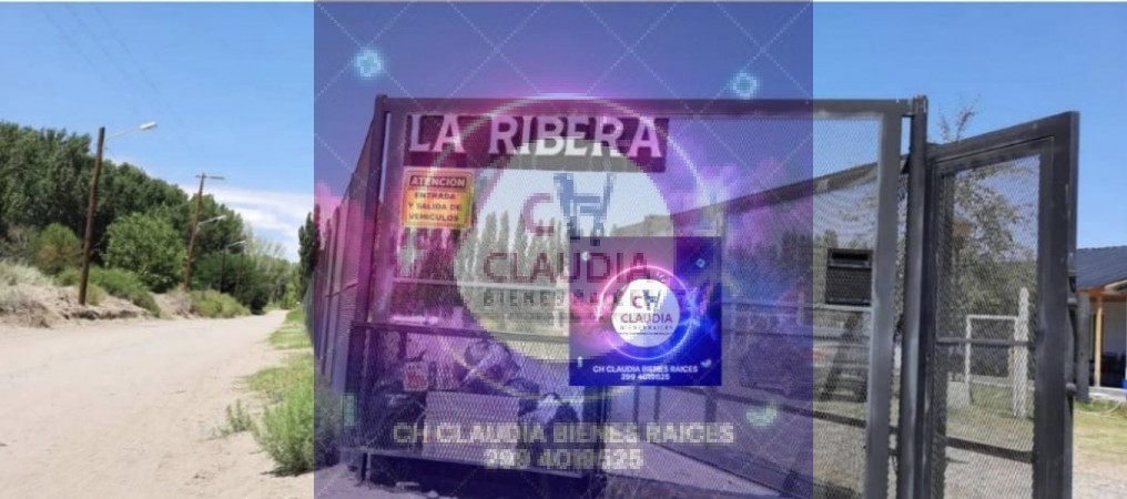 CH BIENES RAICES CLAUDIA VENDE  lotes 1000m2 LOTEO LA RIVERA-PLOTTIER