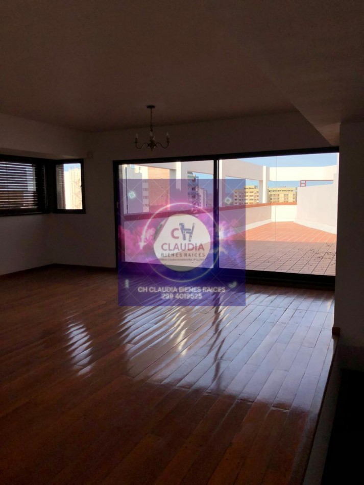 CH CLAUDIA BIENES RAICES: ALQUILA!!! PENHOUSE EN PLENA AVDA ARG DE NEUQUEN CAPITAL